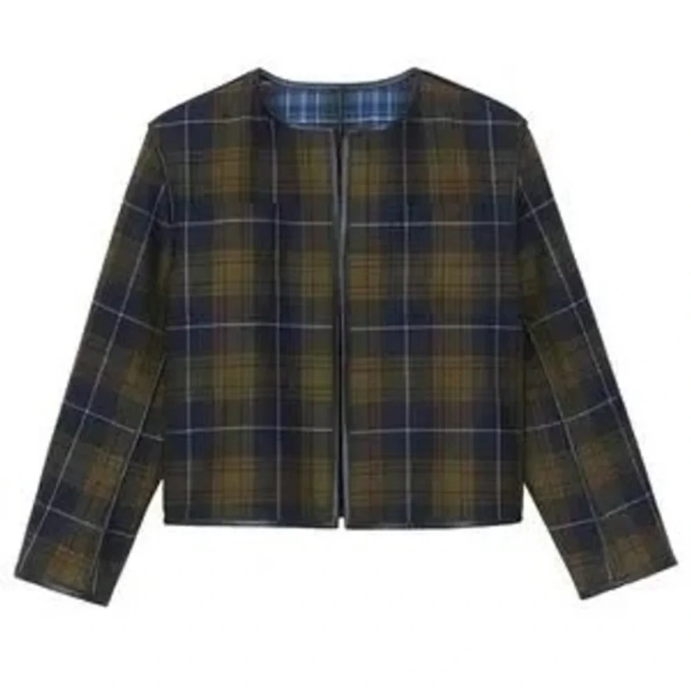 reversible plaid